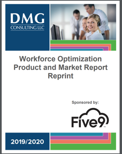 Workforce Optimization Product and Market Report 