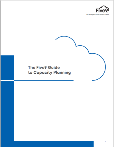 The Five9 Guide to Capacity Planning Whitepaper Screenshot