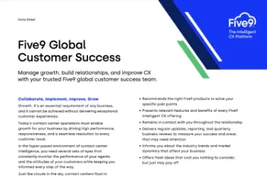 global customer success