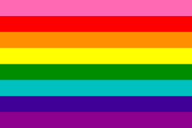 Gay pride flag