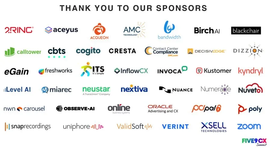 CXS 2022 Sponsors